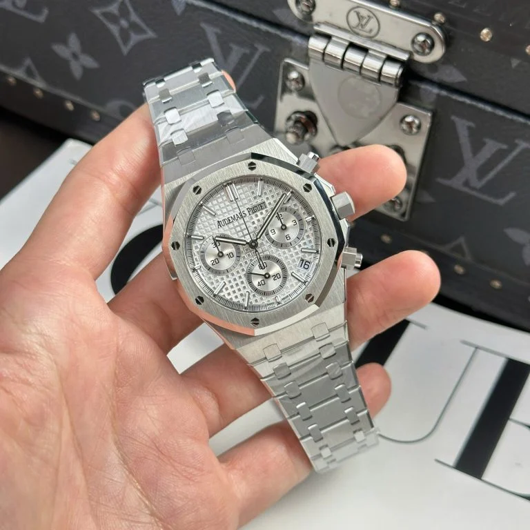 Royal Oak Chrono 26240ST 41mm SS/SS Silver Dial