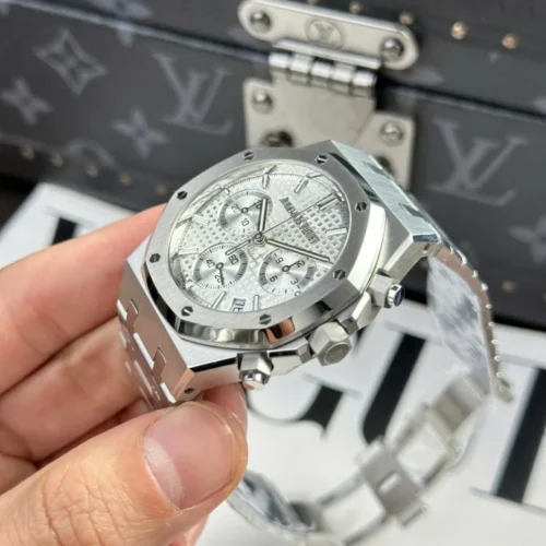 Royal Oak Chrono 26240ST 41mm SS/SS Silver Dial - Image 4