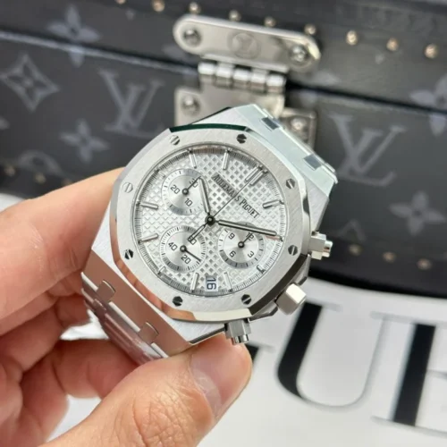 Royal Oak Chrono 26240ST 41mm SS/SS Silver Dial - Image 2