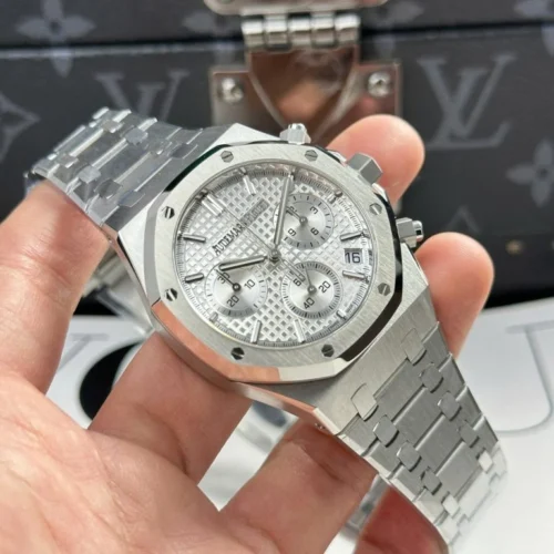 Royal Oak Chrono 26240ST 41mm SS/SS Silver Dial - Image 3
