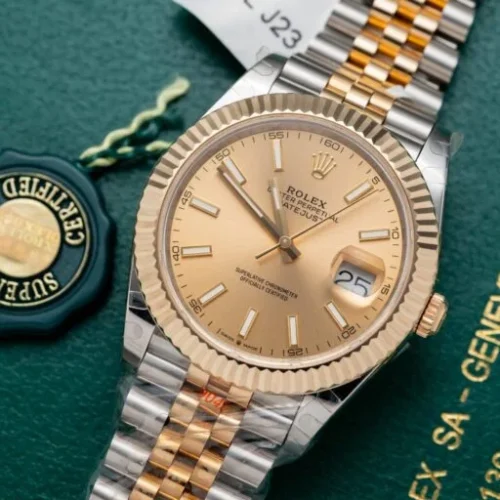 Datejust m126333 41mm Super Clone Champagne Dial