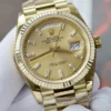Rolex Day-Date 36mm Presidential Super Clone with Yellow Dial - Image 3
