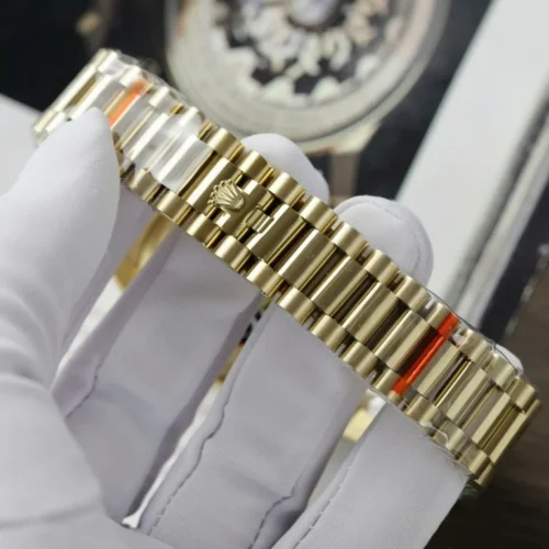 Rolex Day-Date 36mm Presidential Super Clone with Yellow Dial - Image 5