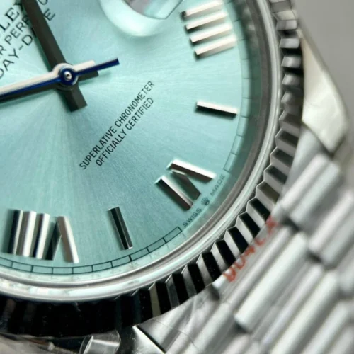 Rolex Day-Date m228236 40mm Presidential Super Clone with Fluted Bezel - Image 5
