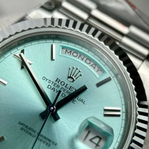Rolex Day-Date m228236 40mm Presidential Super Clone with Fluted Bezel - Image 4
