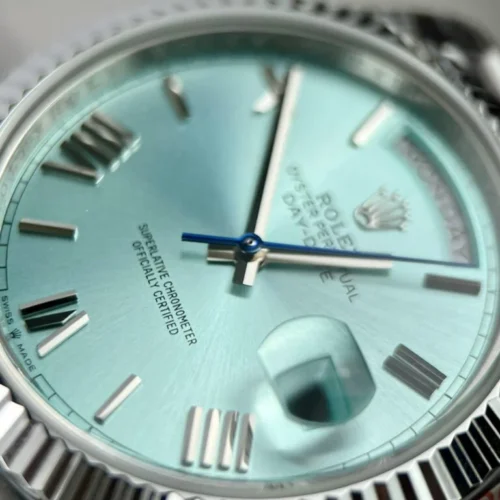 Rolex Day-Date m228236 40mm Presidential Super Clone with Fluted Bezel - Image 3