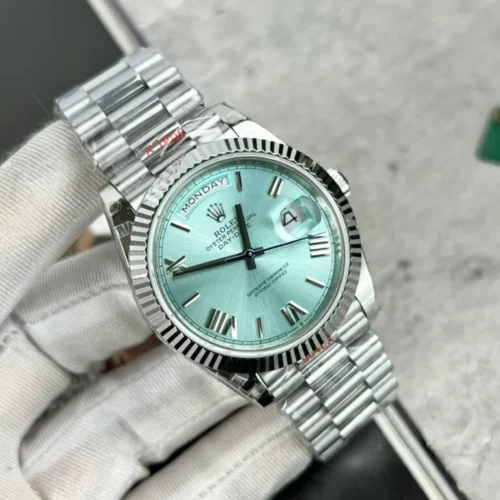 Rolex Day-Date m228236 40mm Presidential Super Clone with Fluted Bezel - Image 2