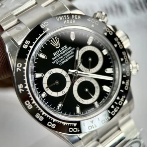 Daytona 126500 Black Dial on 904L Stainless Steel Bracelet - Image 3