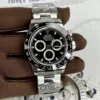 Daytona 126500 Black Dial on 904L Stainless Steel Bracelet