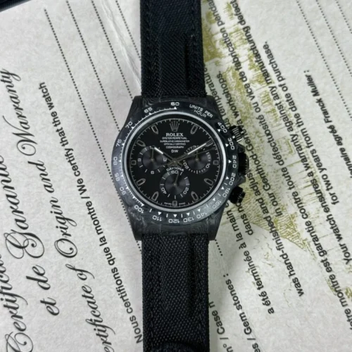 Rolex Daytona Carbon Fiber 40mm Super Clone with 4130 Movement