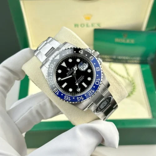 GMT-Master II 40mm Super Clone Black/Blue Dial - Image 3