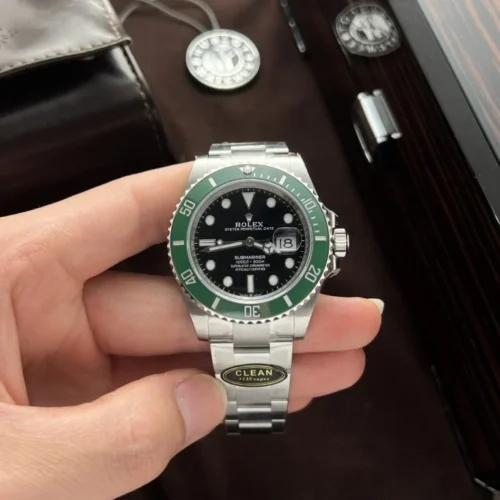 Submariner 40mm Super Clone Black/Green Dial - Image 2
