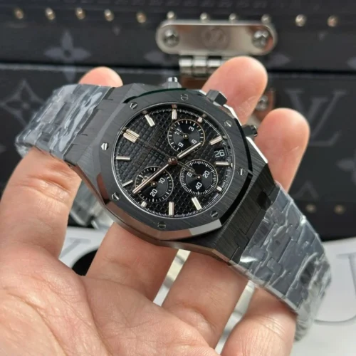 Royal Oak Chrono 26240CE 41mm Ceramic/Cer Black Dial - Image 2