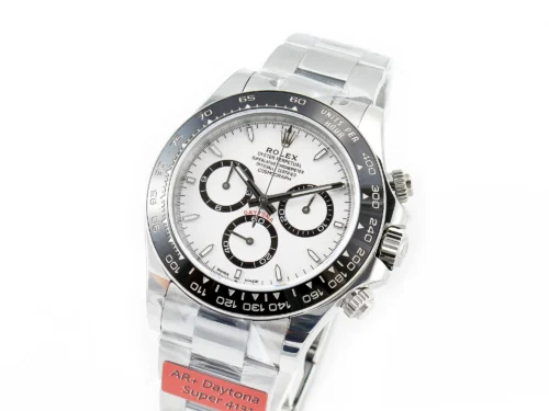 Daytona 126500 White Dial on 904L Stainless Steel Bracelet - Image 3