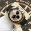 Daytona 126515 40mm Rose Gold/Rubber with Rose Gold Dial  - Image 2