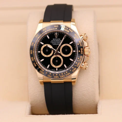 Daytona 126518 Black/Yellow Gold Dial