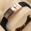 Daytona 126515 40mm Rose Gold/Rubber with Black Dial - Image 3