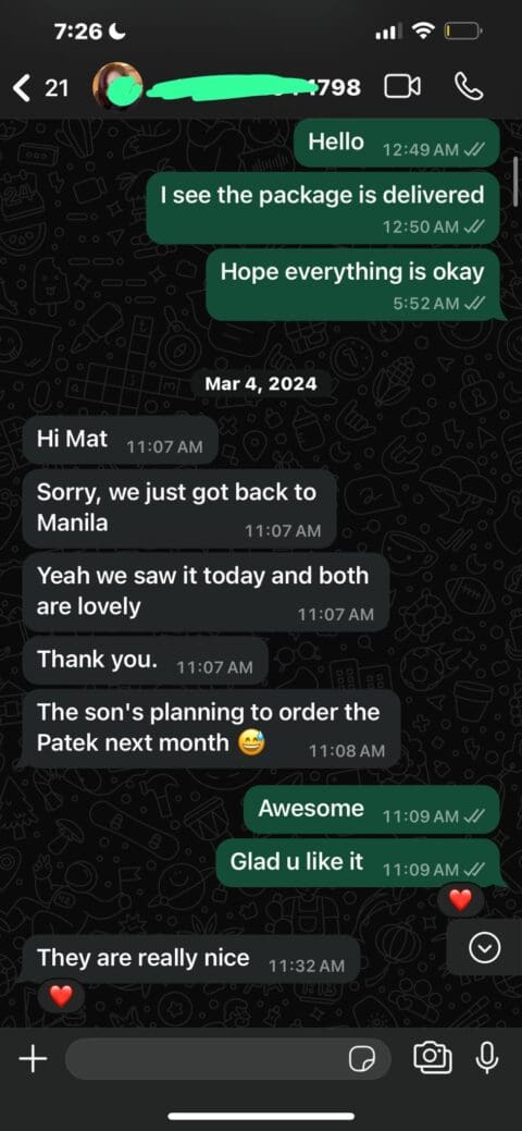 Customer review