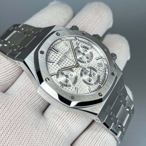 Royal Oak Chrono 26240ST 41mm SS/SS Silver Dial - Image 3