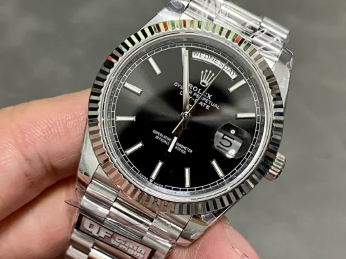 Day-Date 40mm Presidential Super Clone with Fluted Bezel - Image 3