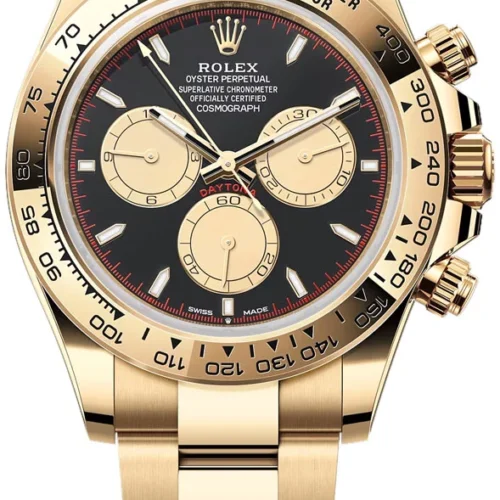 DAYTONA 126508 BLACK/YELLOW GOLD DIAL