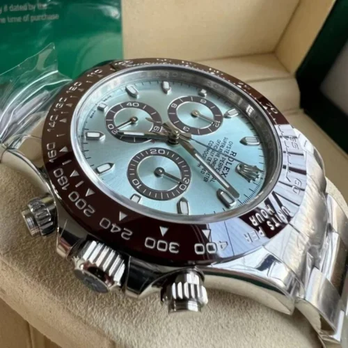 Rolex Cosmograph Daytona m116509 40mm Super Clone with Blue Dial - Image 3