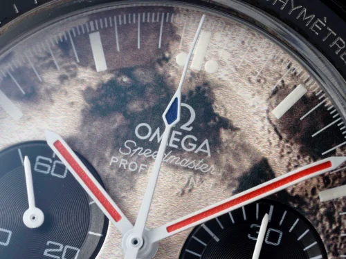 Omega Black Liquid D Speedmaster Planet Limited Edition Watch - Image 4