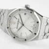 Royal Oak 15510 41mm Frosted SS/SS White Textured Dial APSF A4302 Super Clone - Image 5