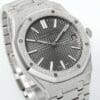 Royal Oak 15510 41mm Frosted SS/SS Grey Textured Dial APSF A4302 Super Clone - Image 2
