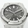 Royal Oak 15510 41mm Frosted SS/SS Grey Textured Dial APSF A4302 Super Clone - Image 4