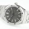 Royal Oak 15510 41mm Frosted SS/SS Grey Textured Dial APSF A4302 Super Clone - Image 5