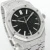 Royal Oak 15510 41mm Frosted SS/SS Black Textured Dial APSF A4302 Super Clone - Image 2