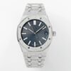 Royal Oak 15510 41mm Frosted SS/SS Blue Textured Dial APSF A4302 Super Clone