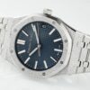 Royal Oak 15510 41mm Frosted SS/SS Blue Textured Dial APSF A4302 Super Clone - Image 5