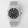 Royal Oak 15410 Frosted SS/SS Black Textured Dial APSF SA3120 Super Clone