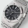 Royal Oak 15410 Frosted SS/SS Black Textured Dial APSF SA3120 Super Clone - Image 2
