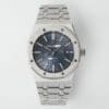 Royal Oak 15410 Frosted SS/SS Blue Textured Dial APSF SA3120 Super Clone