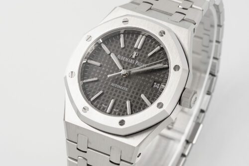 Royal Oak 15450 37mm SS/SS Grey Textured Dial APSF SA3120 Super Clone - Image 3