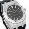 Royal Oak 15400 1:1 Best Edition SS/RU Grey Textured Dial APSF SA3120 Super Clone - Image 3