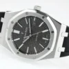 Royal Oak 15400 1:1 Best Edition SS/RU Grey Textured Dial APSF SA3120 Super Clone - Image 4