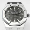 Royal Oak 15400 1:1 Best Edition SS/RU Grey Textured Dial APSF SA3120 Super Clone - Image 5