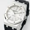 Royal Oak 15400 1:1 Best Edition SS/RU White Textured Dial APSF SA3120 Super Clone - Image 3