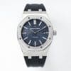 Royal Oak 15400 1:1 Best Edition SS/RU Blue Textured Dial APSF SA3120 Super Clone
