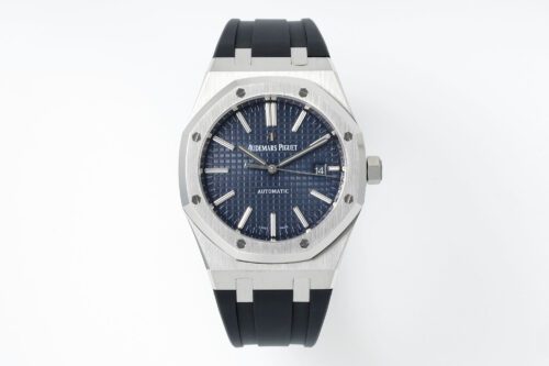 Royal Oak 15400 1:1 Best Edition SS/RU Blue Textured Dial APSF SA3120 Super Clone