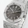 Royal Oak 37mm 15451 SS APSF 1:1 Best Edition Gray Textured Dial on SS Bracelet SA3120 Super Clone - Image 4