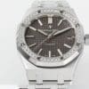 Royal Oak 37mm 15451 SS APSF 1:1 Best Edition Gray Textured Dial on SS Bracelet SA3120 Super Clone - Image 5