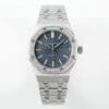 Royal Oak 37mm 15451 SS APSF 1:1 Best Edition Blue Textured Dial on SS Bracelet SA3120 Super Clone