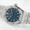 Royal Oak 37mm 15451 SS APSF 1:1 Best Edition Blue Textured Dial on SS Bracelet SA3120 Super Clone - Image 2