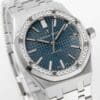 Royal Oak 37mm 15451 SS APSF 1:1 Best Edition Blue Textured Dial on SS Bracelet SA3120 Super Clone - Image 4
