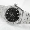 Royal Oak 37mm 15451 SS APSF 1:1 Best Edition Black Textured Dial on SS Bracelet SA3120 Super Clone - Image 2